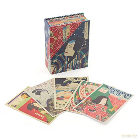 Japanese Wood Blocks (ukiyo-e): 100 Postcards - V&A [KALENDARZ]