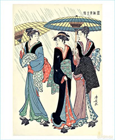 Japanese Woodblock Prints, 16 Note Cards: 16 Different Blank Cards with 17 Patterned Envelopes: 16 Different Blank Cards with 17 Patterned Envelopes in a Keepsake Box! [KSIĄŻKA]