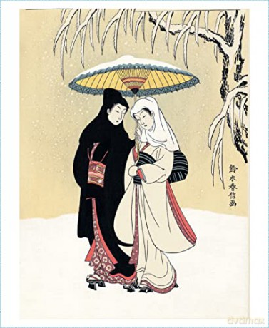 Japanese Woodblock Prints, 16 Note Cards: 16 Different Blank Cards with 17 Patterned Envelopes: 16 Different Blank Cards with 17 Patterned Envelopes in a Keepsake Box! [KSIĄŻKA]