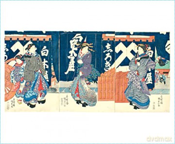 Japanese Woodblock Prints, 16 Note Cards: 16 Different Blank Cards with 17 Patterned Envelopes: 16 Different Blank Cards with 17 Patterned Envelopes in a Keepsake Box! [KSIĄŻKA]
