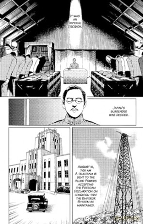 Japan's Longest Day: A Graphic Novel About the End of WWII: Intrigue, Treason and Emperor Hirohito's Fateful Decision to Surrender - Kazutoshi Hando [KOMIKS]
