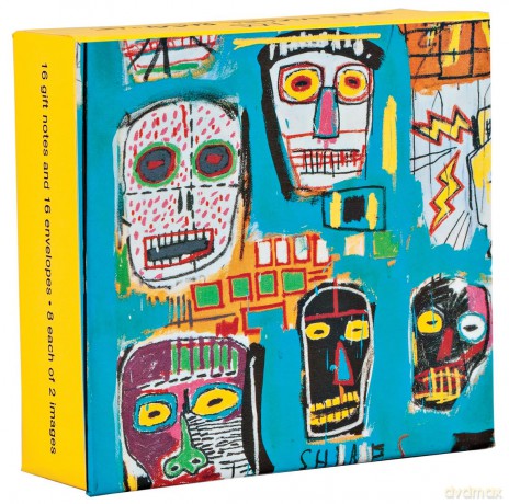 Jean-Michel Basquiat Mini FlipTop Notecard Box (FlipTop Note Cards) (Mini FlipTop Notecards) - Jean-Michel Basquiat [KALENDARZ]