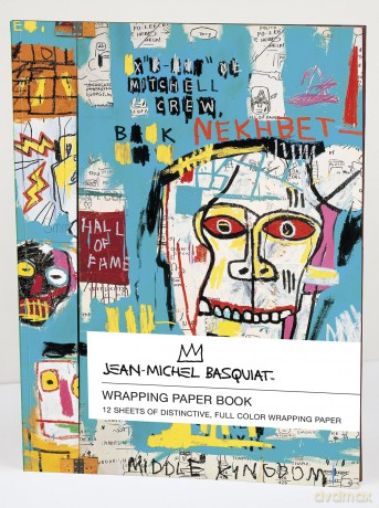 Jean-Michel Basquiat Wrapping Paper Book (Wrapping Paper Books) [KSIĄŻKA]