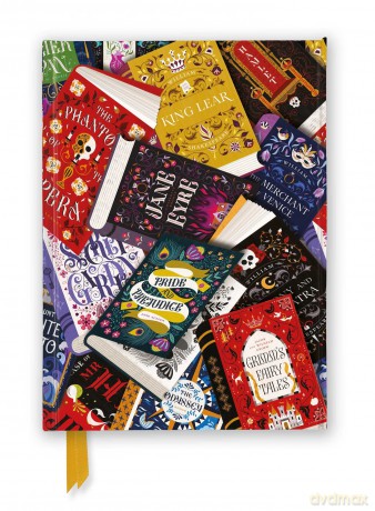 Jenny Zemanek: Classics Cascade (Foiled Journal) (Flame Tree Notebooks) - Flame Tree Studio [KALENDARZ]