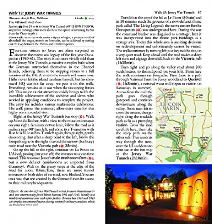 Jersey Sunflower Walking Guide: 25 long and short walks and 2 car tours - Geoff Daniel [KSIĄŻKA]