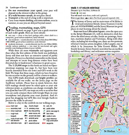 Jersey Sunflower Walking Guide: 25 long and short walks and 2 car tours - Geoff Daniel [KSIĄŻKA]