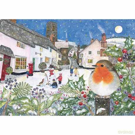 Jigsaw 1000 Piece Rectangular Village Ro [PUZZLE]