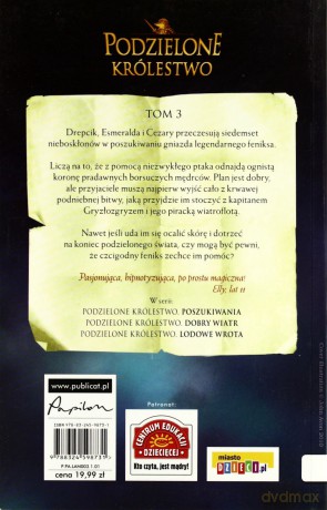 Podzielone Królestwo Jaskółcze Gniazdo W Ogniu - Allan Frewin Jones, Gary Chalk [KSIĄŻKA]