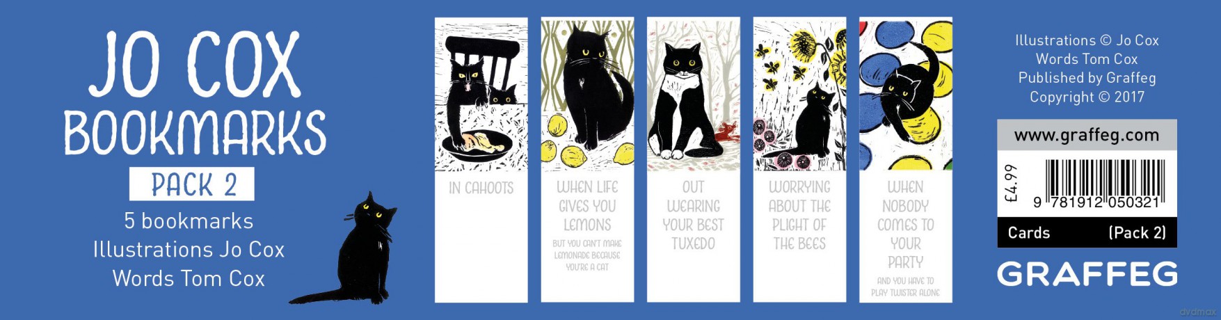 Jo Cox Bookmarks: Pack 2: 0 - Jo Cox [KSIĄŻKA]