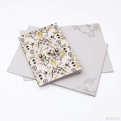 Johanna Basford Land, Sea, and Sky: Three Colourable Notebooks - Johanna Basford [KSIĄŻKA]