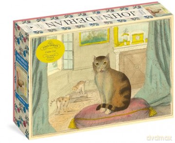John Derian Paper Goods: Calm Cat 750-Piece Puzzle (Artisan Puzzle) - John Derian [KSIĄŻKA]