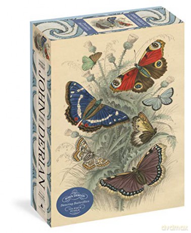 John Derian Paper Goods: Dancing Butterflies 750-Piece Puzzle (Artisan Puzzle) - John Derian [KSIĄŻKA]
