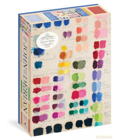 John Derian Paper Goods: Painter's Palette 1,000-Piece Puzzle - John Derian [KSIĄŻKA]