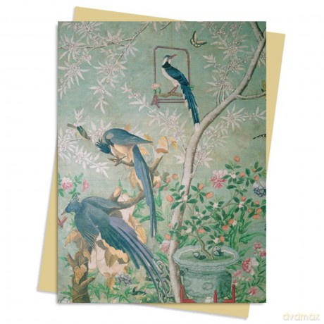 John James Audubon: 'A Pair of Magpies' from The Birds of America Greeting Card Pack: Pack of 6 (Greeting Cards) - Flame Tree Studio [KSIĄŻKA]