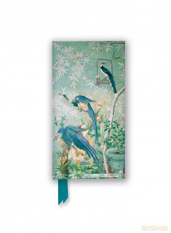 John James Audubon: Magpie Jays (Foiled Slimline Journal): Magpie Jays - Slimline Journal (Flame Tree Slimline Journals) - Flame Tree Studio [KALENDARZ]