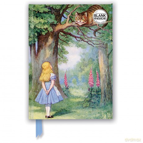 John Tenniel: Alice and the Cheshire Cat (Foiled Blank Journal) (Flame Tree Blank Notebooks) - Flame Tree Studio [KSIĄŻKA]