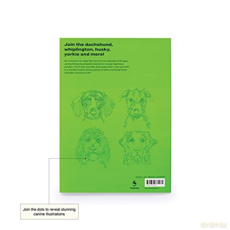 Join the Dogs!: Satisfyingly Difficult Dot-to-Dot Puzzles (Extremely Difficult Dot-to-Dot Puzzles) - Jennie Edwards [KSIĄŻKA]