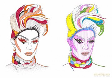 Join the Drag Queens!: Satisfyingly Difficult Dot-to-Dot Puzzles - Jennie Edwards [KSIĄŻKA]