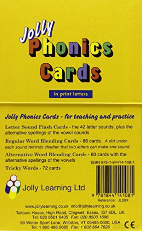 Jolly Phonics Cards - Sara Wernham [KSIĄŻKA]