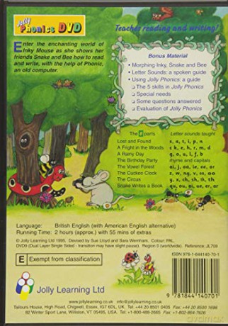 Jolly Phonics DVD: in Precursive Letters (British English edition) - Sue Lloyd [KSIĄŻKA]