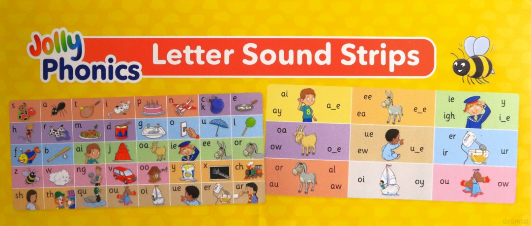 Jolly Phonics Letter Sound Strips: in Precursive Letters - Sara Wernham [KSIĄŻKA]