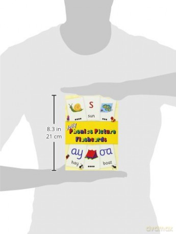 Jolly Phonics Picture Flash Cards: in Precursive Letters - Sara Wernham [KSIĄŻKA]