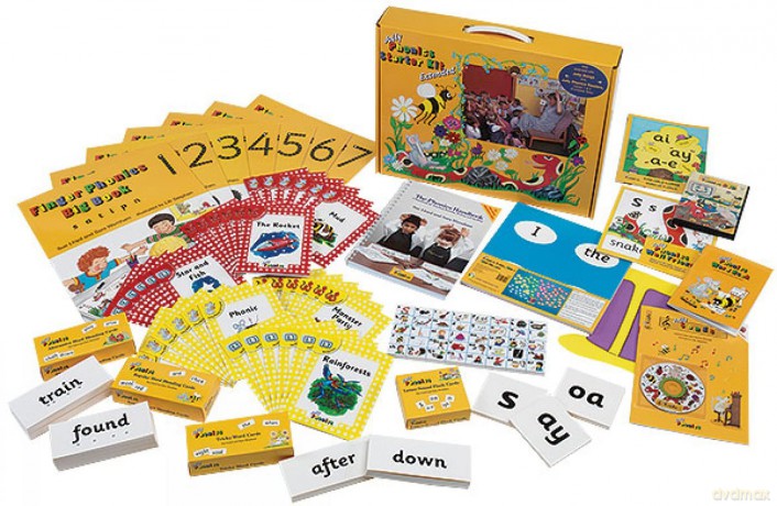 Jolly Phonics Starter Kit Extended - Sara Wernham [KSIĄŻKA]