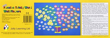 Jolly Phonics Tricky Word Wall Flowers: In Precursive Letters - Sara Wernham [KSIĄŻKA]