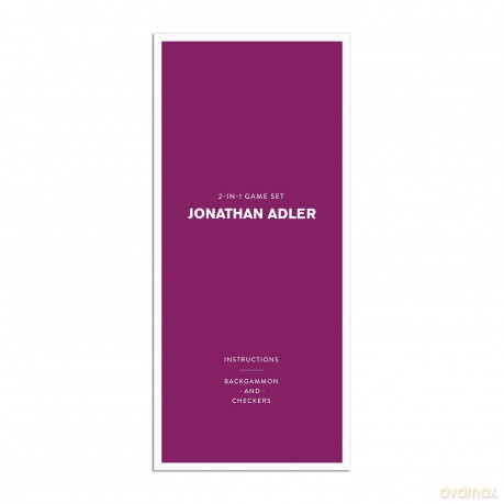 Jonathan Adler 2-in-1 Travel Game Set - Galison [KSIĄŻKA]