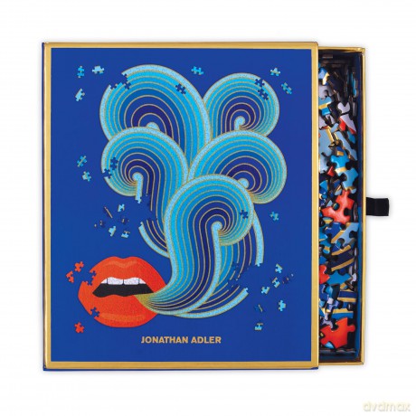 Jonathan Adler 750 Piece Lips Shaped Puzzle - Galison [PUZZLE]