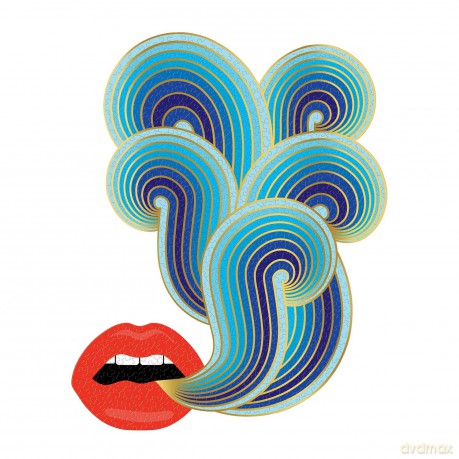 Jonathan Adler 750 Piece Lips Shaped Puzzle - Galison [PUZZLE]