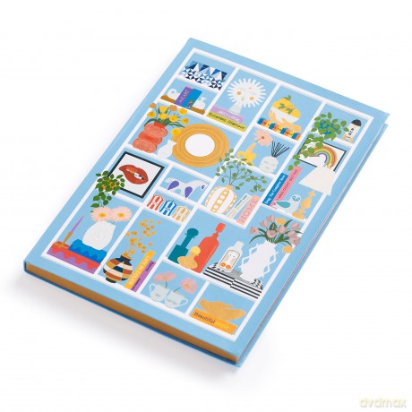 Jonathan Adler Shelfie A5 Softcover Journal - Galison [KSIĄŻKA]