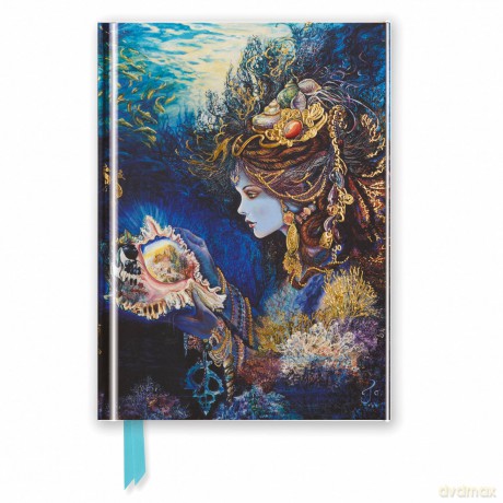 Josephine Wall: Daughter of the Deep (Foiled Pocket Journal) (Flame Tree Pocket Notebooks) - Flame Tree Studio [KSIĄŻKA]