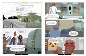 Journey to the Future of Transport: A Max Axiom Super Scientist Adventure (Graphic Science: Max Axiom and the Society of Super Scientists) - Ailynn Collins [KOMIKS]