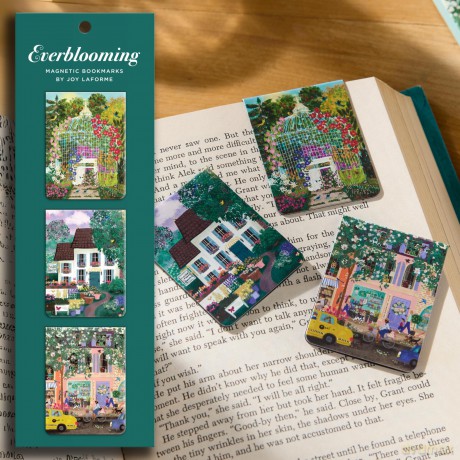 Joy Laforme Everblooming Magnetic Bookmark Set - Galison [KALENDARZ]