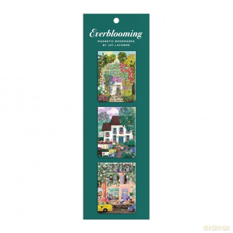 Joy Laforme Everblooming Magnetic Bookmark Set - Galison [KALENDARZ]