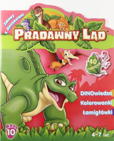 Pradawny Ląd Zabawy Z Dinozaurami 10 [KSIĄŻKA]