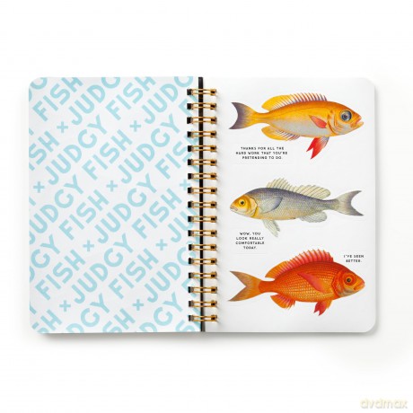 Judgy Fish Sticker Book: A Sticker Book - Brass Monkey [KSIĄŻKA]