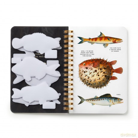 Judgy Fish Sticker Book: A Sticker Book - Brass Monkey [KSIĄŻKA]