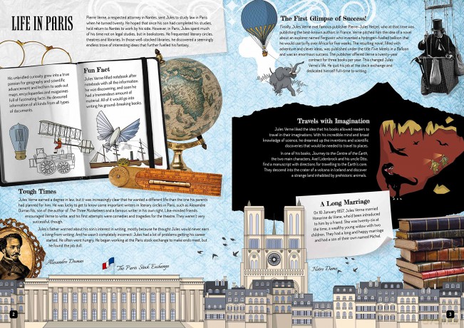 Jules Verne - 3D models (Scientists and Inventors) - E Tome [KSIĄŻKA]