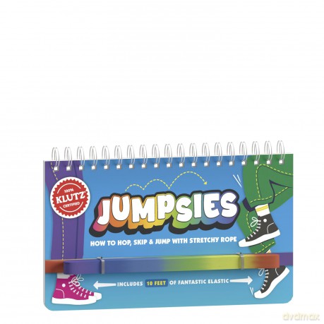 Jumpsies: How to Hop, Skip, and Jump with Stretchy Rope (Klutz) - Editors of Klutz [KSIĄŻKA]