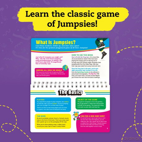 Jumpsies: How to Hop, Skip, and Jump with Stretchy Rope (Klutz) - Editors of Klutz [KSIĄŻKA]