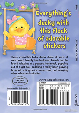 Just Ducky! Stickers (Little Activity Books) - Janet Skiles [KSIĄŻKA]