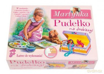 Pudełko Na Drobiazgi Martynka Tw [KSIĄŻKA]