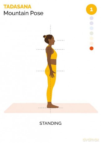 Justasana: It's Simply Yoga 110 Cards to Practice Yoga by Yourself - 110 full colour cards and instructions - Clémence Barbier [KSIĄŻKA]