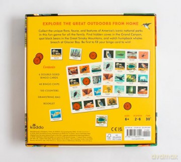 Kaddo 9780711287051 Bingo Game, Small - Kate Siber [KSIĄŻKA]