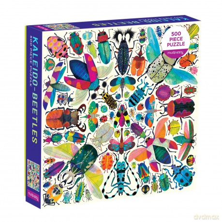 Kaleido Beetles 500 Piece Family Puzzle - Mudpuppy [PUZZLE]