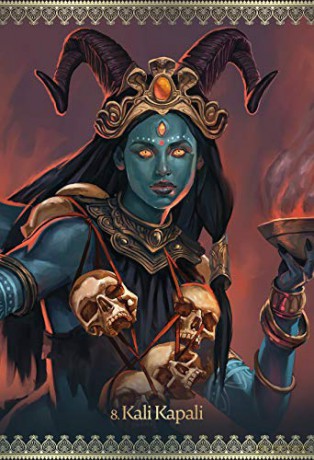 Kali Oracle: Ferocious Grace and Supreme Protection with the Wild Divine Mother - 44-cards and 228-page guidebook set - Alana Fairchild [KSIĄŻKA]