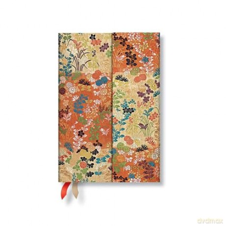 Kara-ori (Japanese Kimono) Mini 12-month Dayplanner 2024 - Paperblanks [KALENDARZ]
