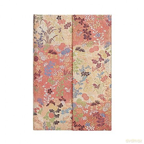 Kara-ori (Japanese Kimono) Mini 12-month Dayplanner 2024 - Paperblanks [KALENDARZ]